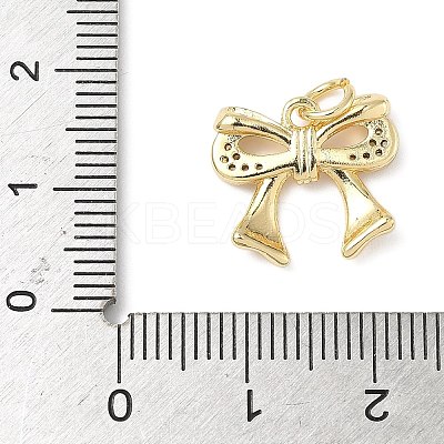 Brass Micro Pave Cubic Zirconia Pendants ZIRC-I356-05G-03-1