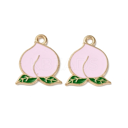 Fruits Alloy Enamel Pendants FIND-D304-03C-KCG-1