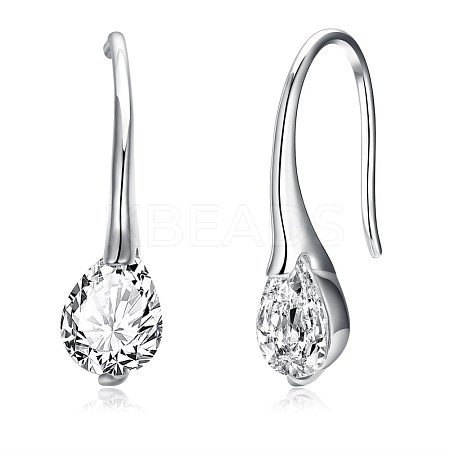 925 Sterling Silver Earrings EJEW-BB32559-1