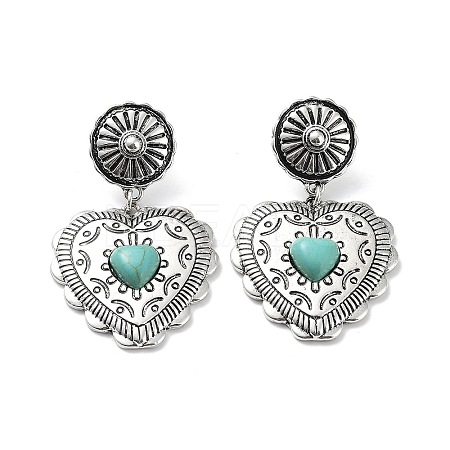 Valentine's Day Heart Jewelry for Women LS-EJEW-K262-01A-AS-1