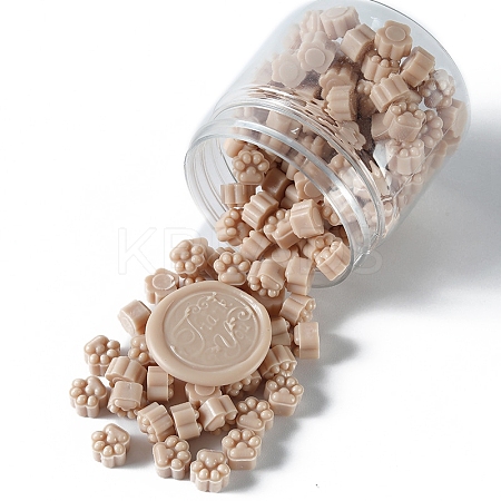 Paw Print Sealing Wax Particles SCRA-PW0012-02A-22-1