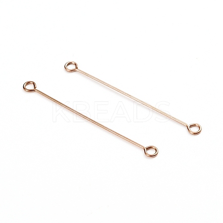 Ion Plating(IP) 304 Stainless Steel Eye Pins LS-X-STAS-I141-01A-RG-1
