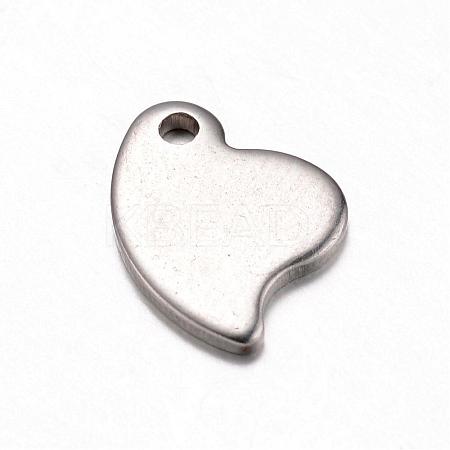 Tarnish Resistant 201 Stainless Steel Charms STAS-D429-44-1