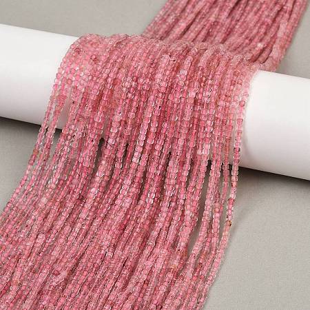 Natural Strawberry Quartz Beads Strands G-RM2025-C32-A-1