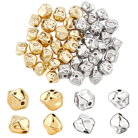 40Pcs 4 Colors Alloy Beads FIND-PH0021-32-1