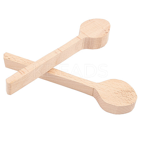Wood Carving Spoon AJEW-GF0001-38-1