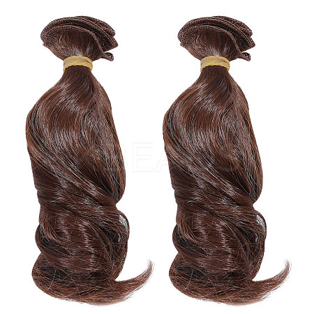 PP Doll Wig Long Curly Hair DIY-WH0591-249C-20-1
