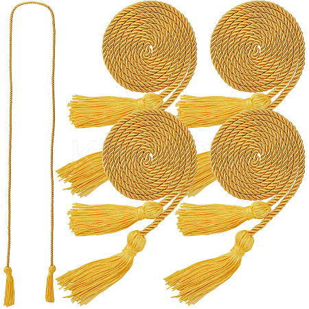 Polyester Double-end Tassels Fringed Bachelor's Gown Hanger FIND-WH20041-001A-1