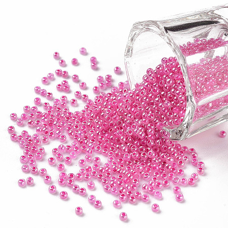 12/0 Grade A Round Glass Seed Beads SEED-N001-B-381-1