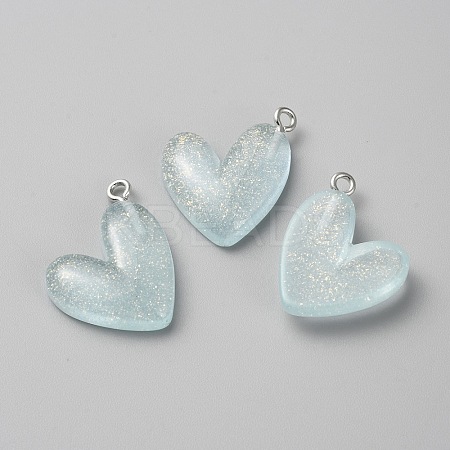 Transparent Resin Pendants LS-FIND-WH0152-330B-02-1