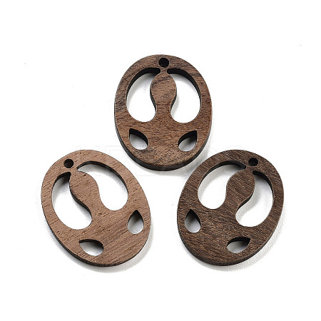 Walnut Wood Pendants FIND-Z050-09E-1