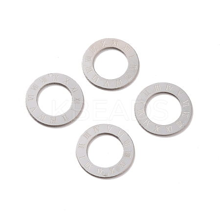 Tarnish Resistant 304 Stainless Steel Linking Rings STAS-P306-02B-P-1