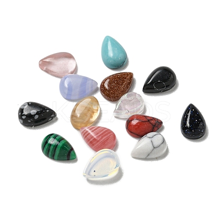 Natural & Synthetic Mixed Stone Cabochons G-Q173-02A-12-1