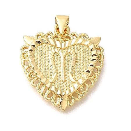 Rack Plating Brass Pendants KK-I722-09G-M-1