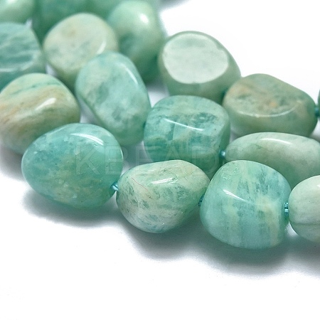 Natural Amazonite Beads Strands X-G-O186-B-08-1