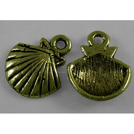 Tibetan Style Alloy Charms LS-MLF0412Y-NF-1
