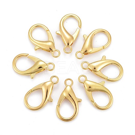 Zinc Alloy Lobster Claw Clasps LS-X-E107-G-1