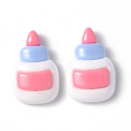 Opaque Resin Cabochons CRES-P023-05D-1