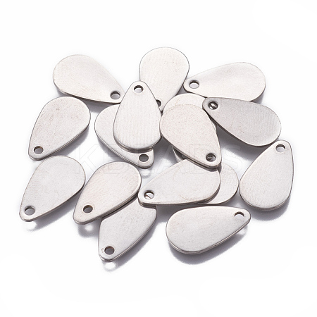 Tarnish Resistant 201 Stainless Steel Pendants STAS-L234-055P-1