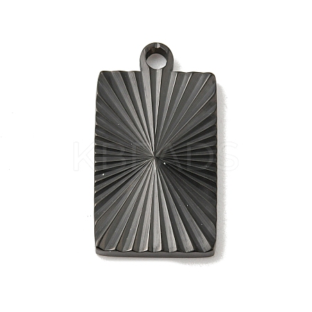 Ion Plating(IP) 304 Stainless Steel Pendants STAS-D025-06B-02-1