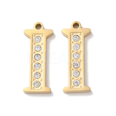 Real 14K Gold Plated 304 Stainless Steel Pendants STAS-L022-157G-I-1