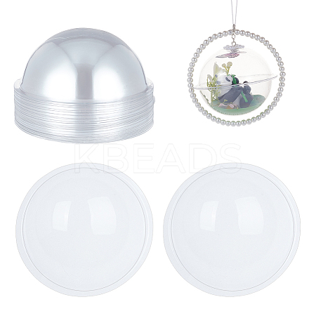 24Pcs Transparent PVC Display Dome FIND-OC0013-55-1