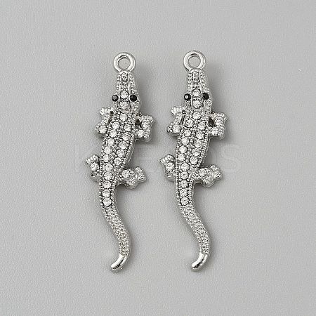 Alloy Rhinestone Pendants FIND-WH20019-125P-1