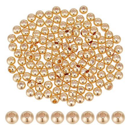 300Pcs Rack Plating Brass Spacer Beads KK-DR0001-27G-03-1