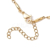 Ion Plating(IP) 304 Stainless Steel Slider Necklace Makings AJEW-JB01268-01-3