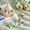 40Pcs 10 Styles Alloy Enamel Pendants ENAM-HY0001-31-5