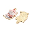 Christmas Alloy Enamel Pendants LS-ENAM-K069-43C-2