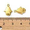 Ion Plating(IP) 304 Stainless Steel Charms STAS-L024-014G-3
