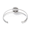 Non-Tarnish 304 Stainless Steel Bracelets Setting Making BJEW-B090-03B-P-3