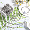 DIY Oxidation Aluminum Cable Chains Necklaces/Bracelets Making Kits DIY-SP0001-87A-S-4