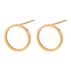 316 Stainless Steel Stud Earrings EJEW-D339-05G-4