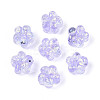 Handmade Foil Lampwork Beads Strands FOIL-T008-06F-2