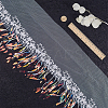 Polyester Tassel Lace Ribbon OCOR-WH20006-02C-6