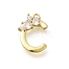 Brass Micro Pave Cubic Zirconia Pendants KK-M310-01G-03-1