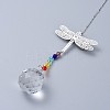 Crystals Chandelier Suncatchers Prisms Chakra Hanging Pendant LS-AJEW-I040-15P-5