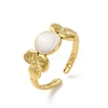 304 Stainless Steel Enamel Cuff Rings RJEW-M171-22G-1