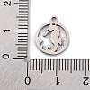 Non-Tarnish 201 Stainless Steel Charms LS-STAS-U016-06P-02-3