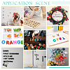 Wood Alphabet & Number Puzzles for Toddlers AJEW-PH0004-29B-6