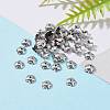 5-Petal Flower Smooth Surface 304 Stainless Steel Bead Caps STAS-R065-57-6