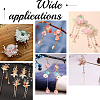240Pcs 3 Styles Opaque Resin Beads RESI-SC0036-64-6