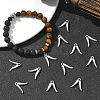 60Pcs Tibetan Style Alloy Pendants FIND-SC0019-36AS-5