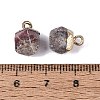 Natural Rhodonite Pendants G-N359-18G-12-3