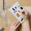 Retro Stainless Steel Metal Cutting Dies Stencils DIY-WH0242-286-7