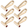 8Pcs Alloy Brooch Convert Pendant Hooks FIND-SC0019-06B-G-1
