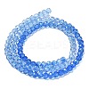Transparent Painted Glass Beads Strands DGLA-A034-T4mm-A01-5