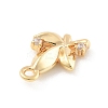 Brass Micro Pave Cubic Zirconia Pendants LS-KK-D283-12G-2